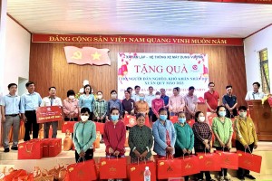 HỆ THỐNG XE MÁY DUNG VƯỢNG VỚI HÀNH TRÌNH: "TRAO YÊU THƯƠNG - GỬI TẾT ĐOÀN VIÊN"